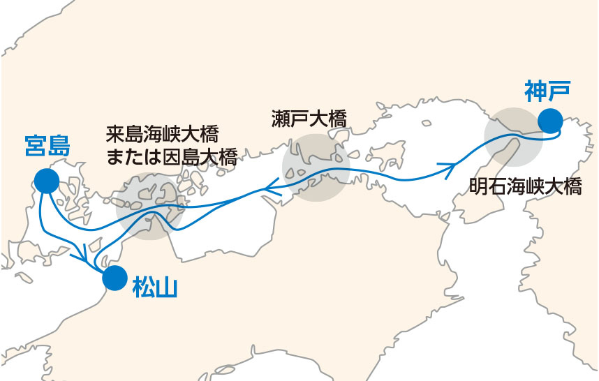 瀬戸内 味めぐりクルーズ 4日間