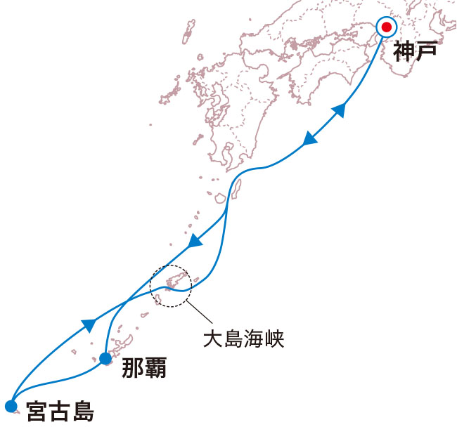 航行ルート