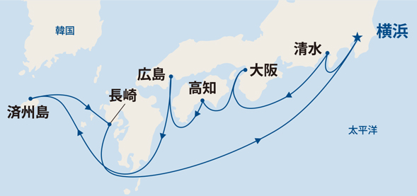 西日本周遊と韓国 10日間 M312